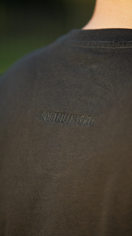 Camiseta Bouteille Verte preta