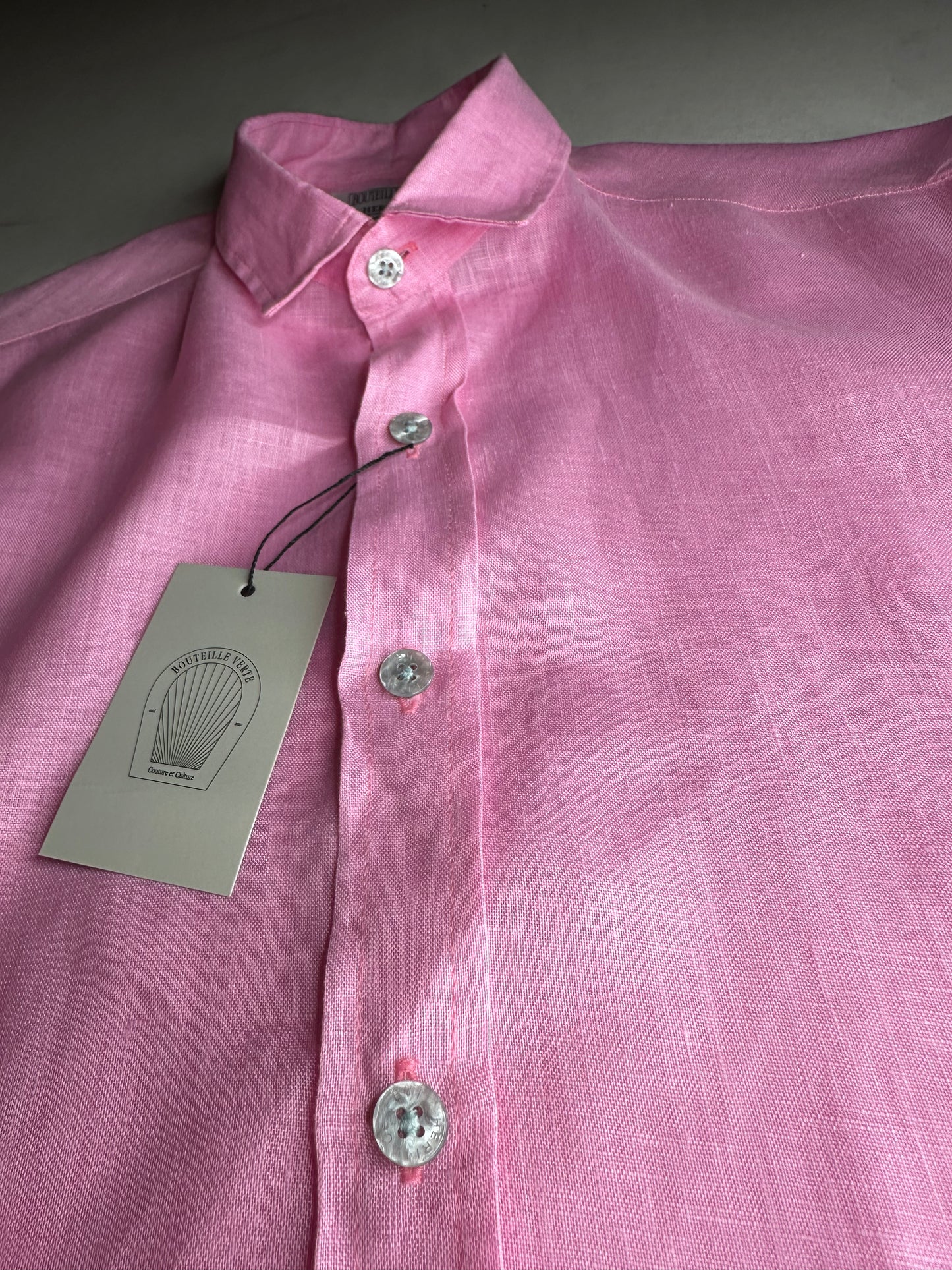 Rose Linen Shirt