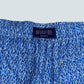 Shorts Blue Leaves