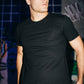 Camiseta Básica Preta (NEW LOGO)