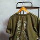 Camiseta I'm Not Playing Verde Militar