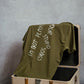 Camiseta I'm Not Playing Verde Militar